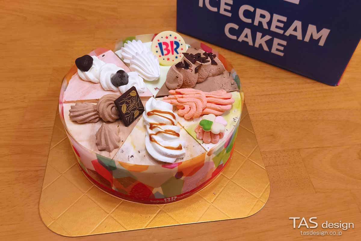 アイスクリームケーキ パレット6