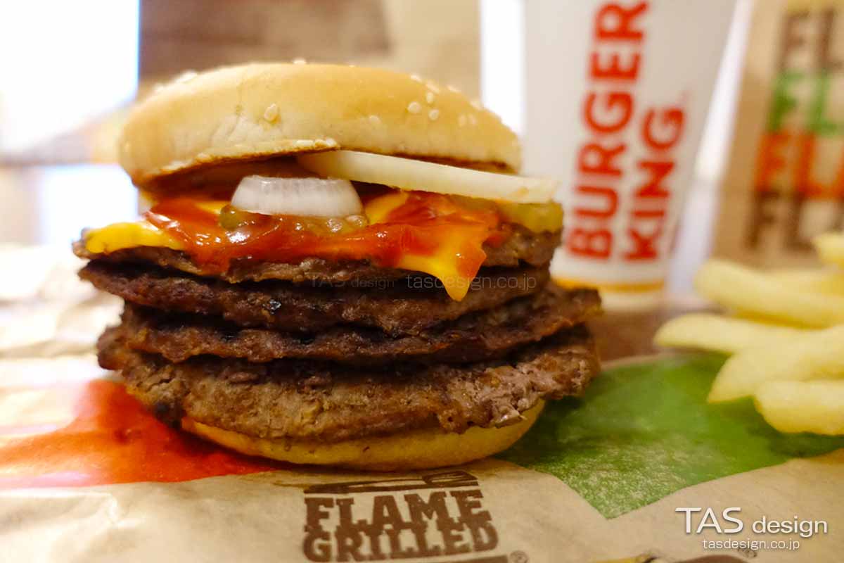 ワンパウンドビーフバーガーのビーフパティ