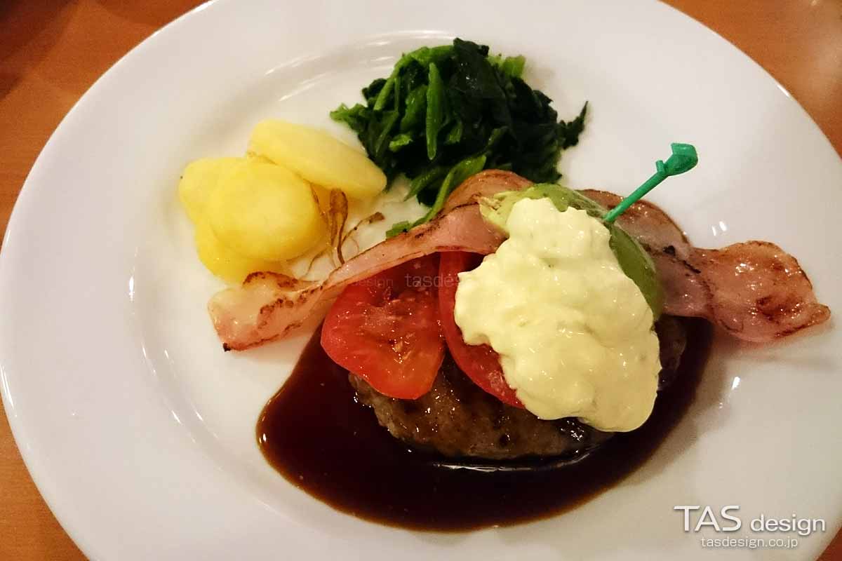 アボカドベーコンハンバーグ ～照焼ソース（現在は販売終了）