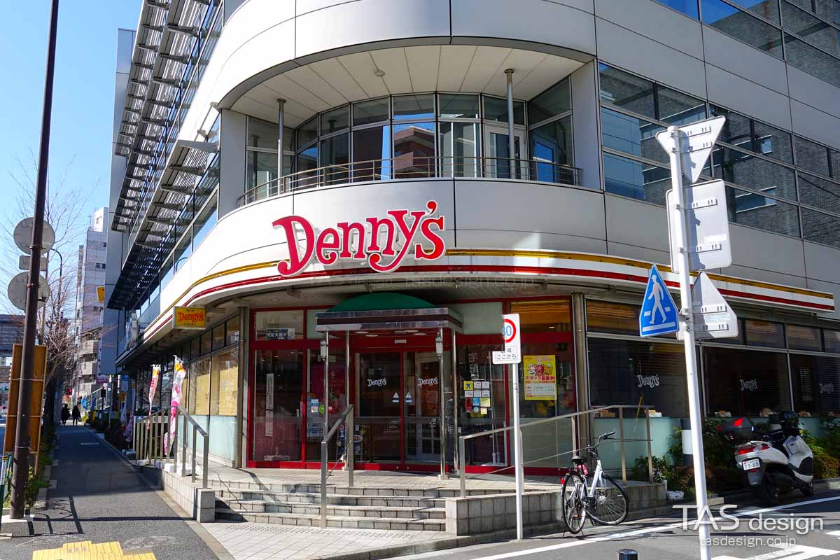 デニーズ 高田馬場店の外観