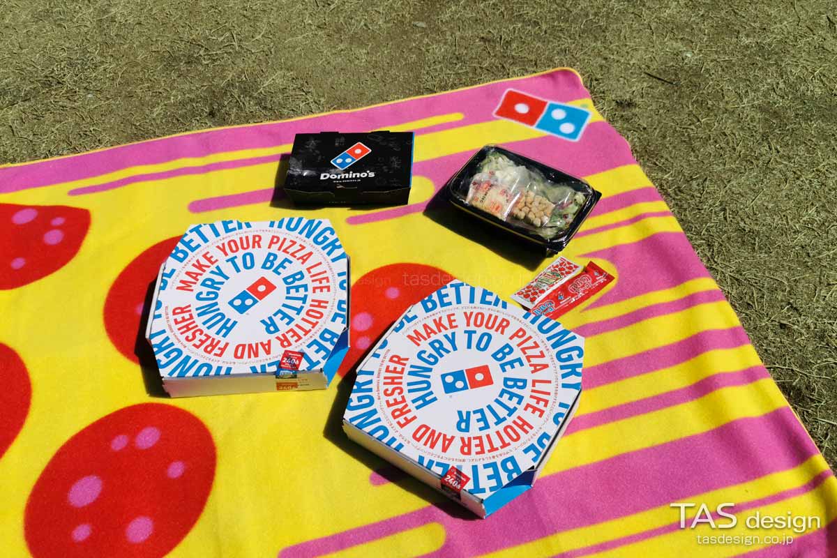 お花見セットとオリジナルブランケット