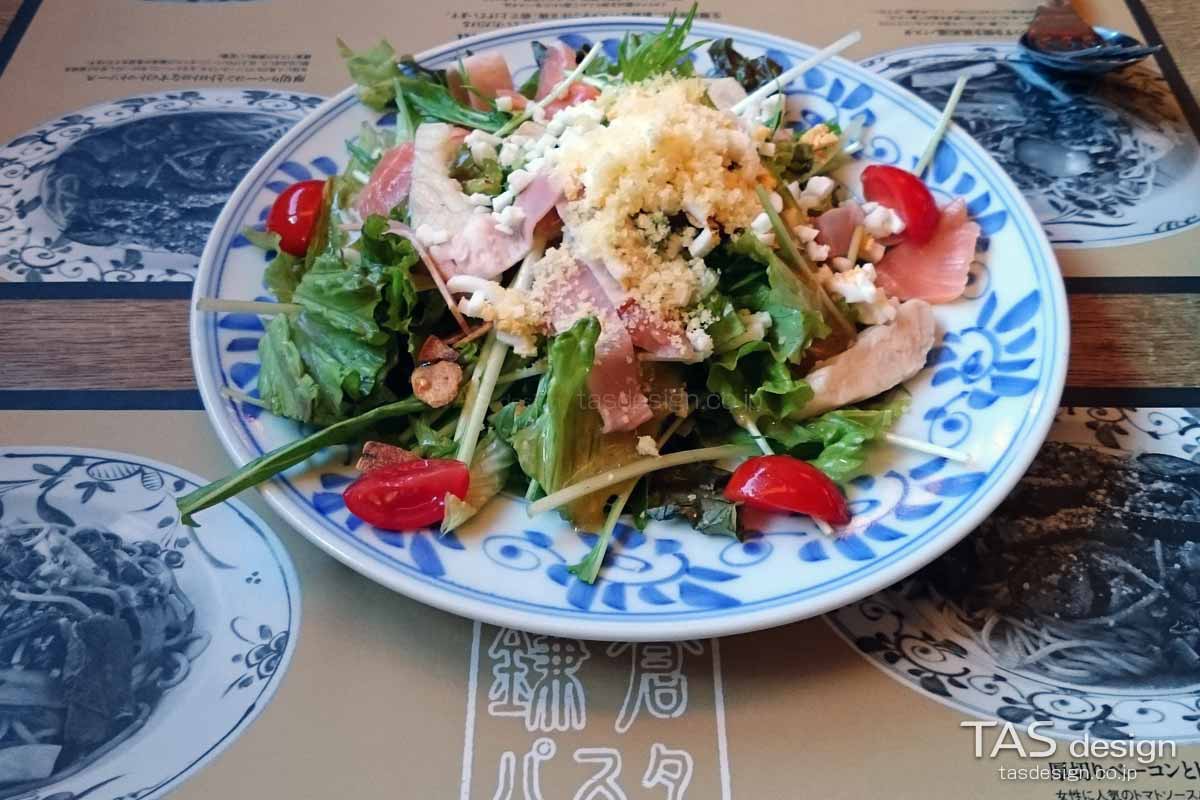 鎌倉パスタ セットサラダ