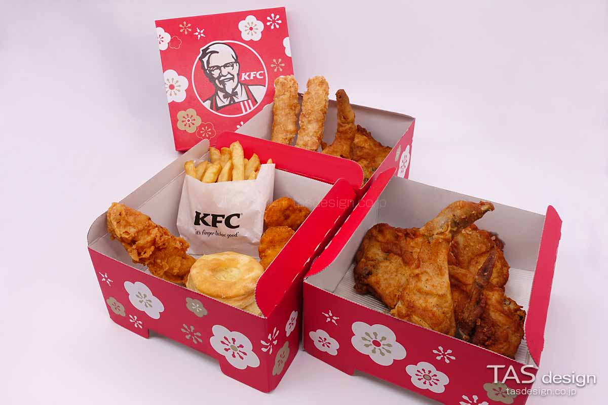 ケンタお重を開封