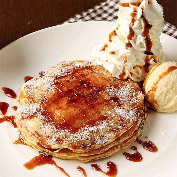 パンケーキブリュレ