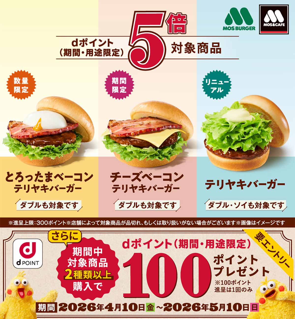 dポイント5倍キャンペーン