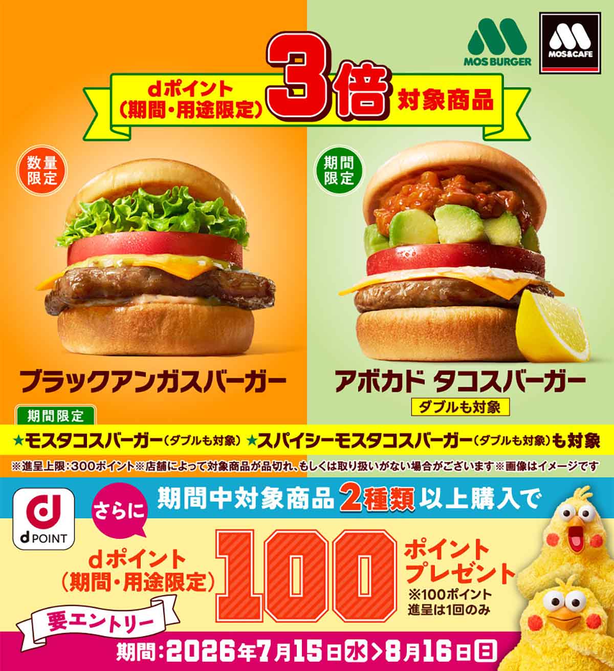 dポイント100ポイント進呈キャンペーン