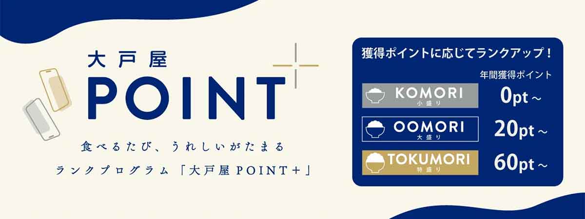 大戸屋POINT+