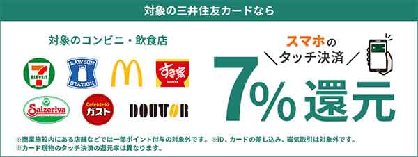 最大7%還元